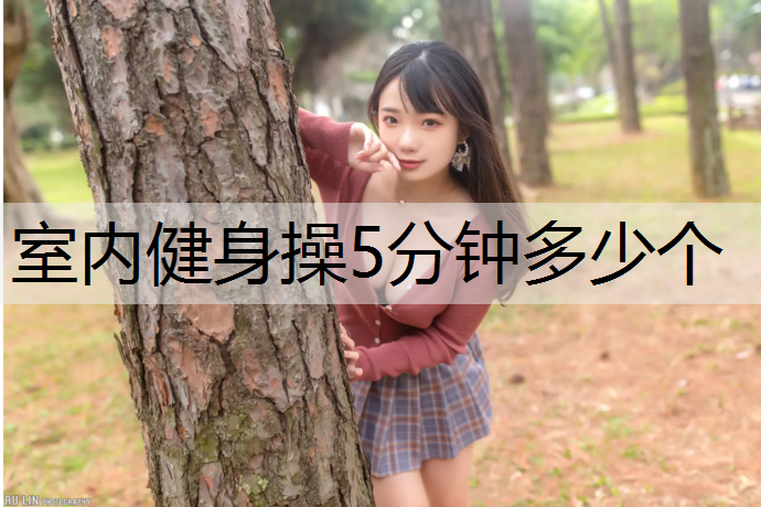 室内健身操5分钟多少个